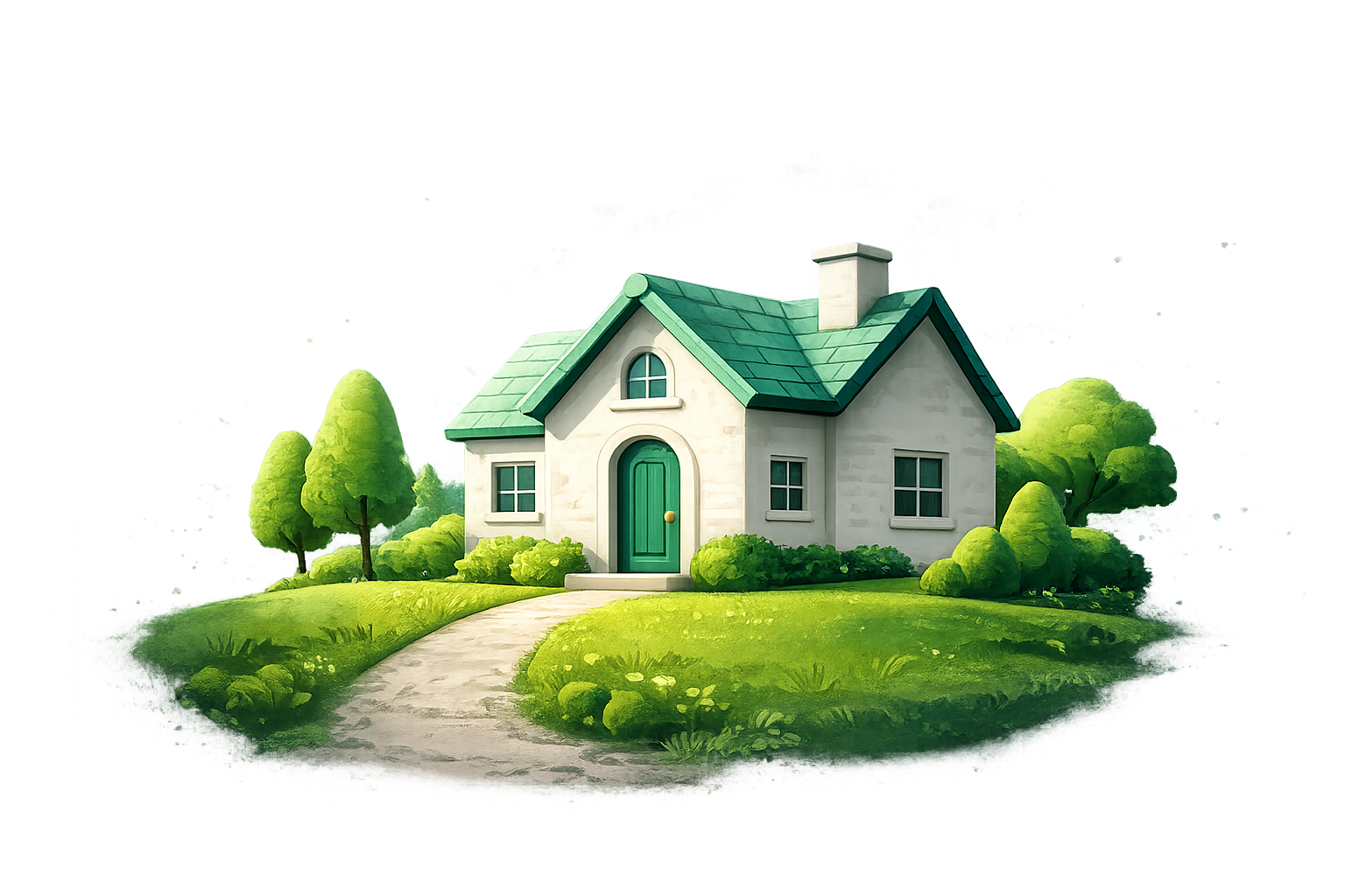 Holiday let illustration